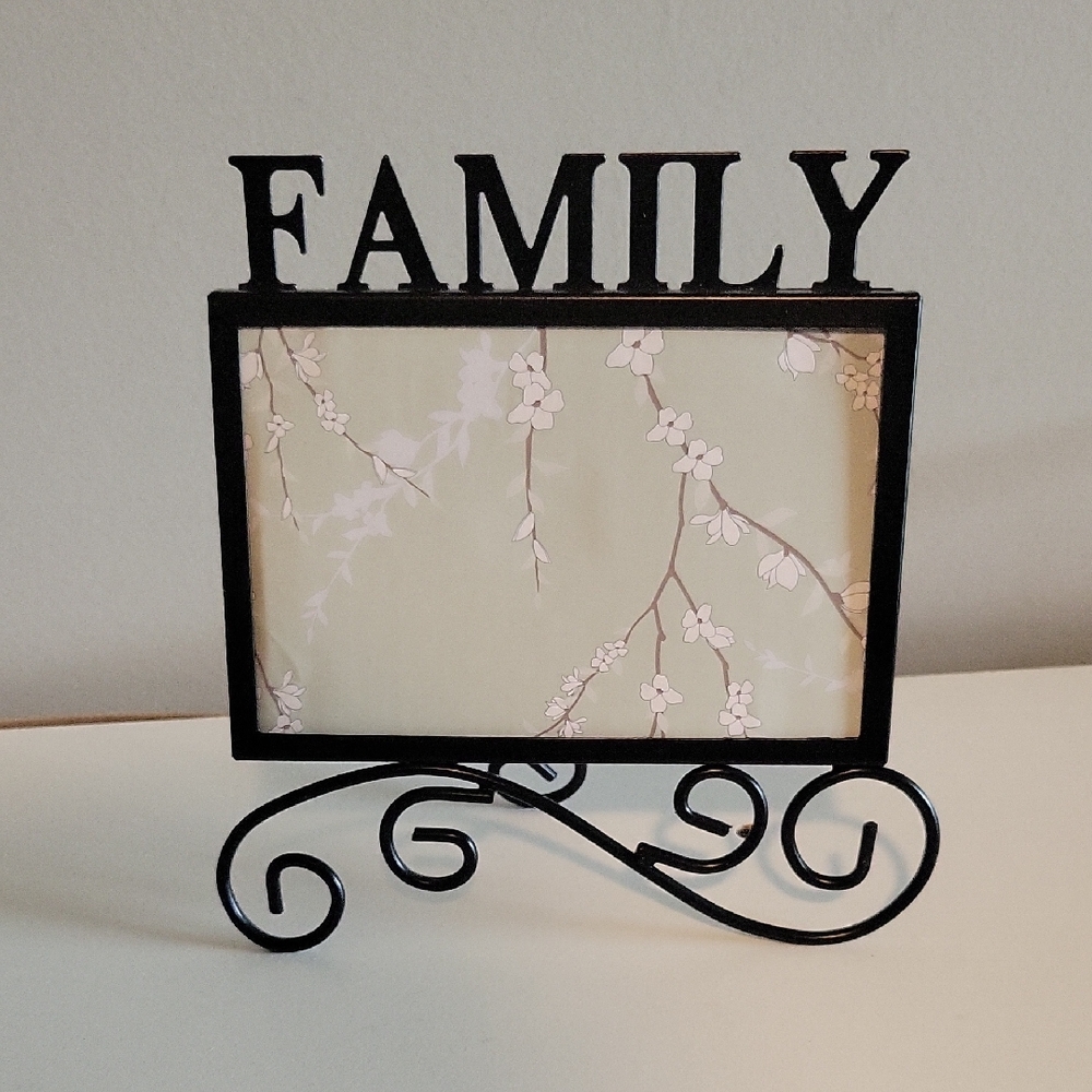 Black Family Photo Frame